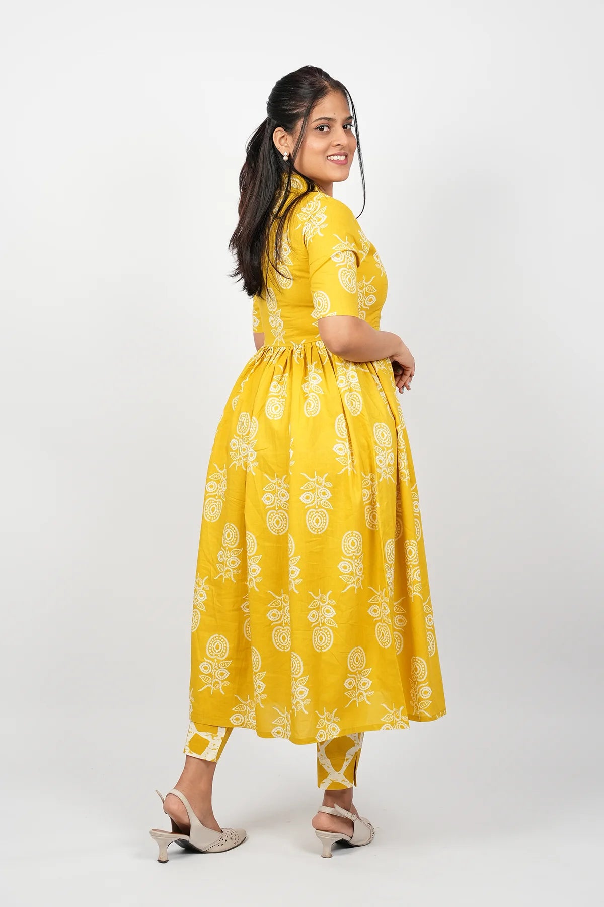 Mustard Cotton Co-Ord Set