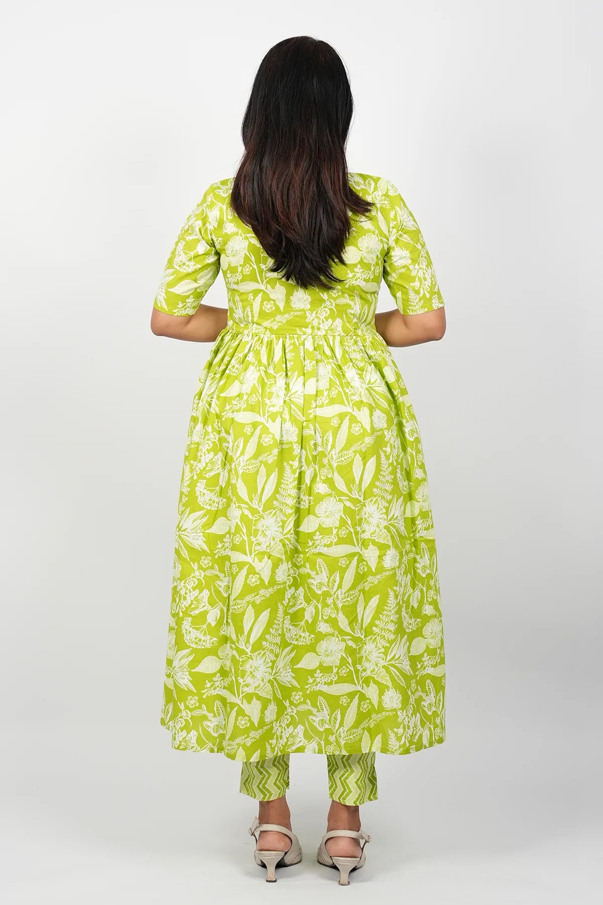 Green Cotton Co-Ord Set