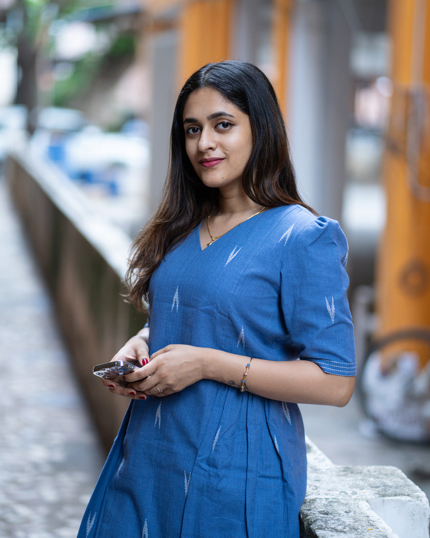 Crepe Floral Maxi Dress