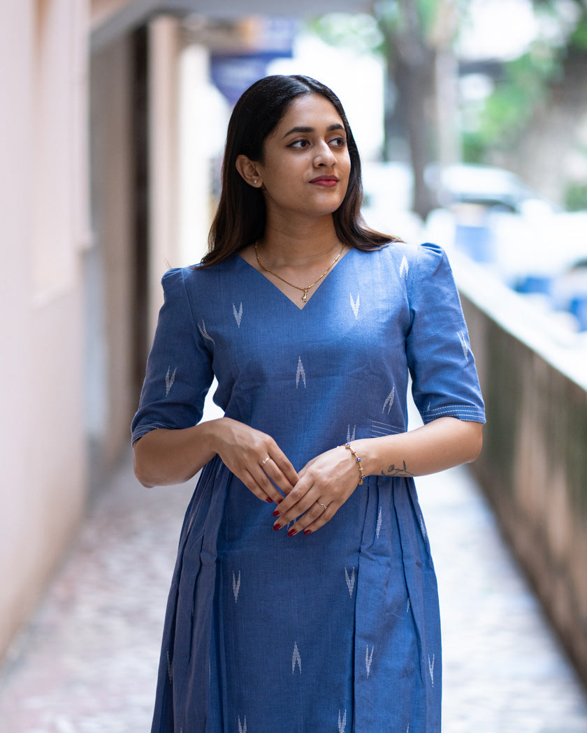 Crepe Floral Maxi Dress