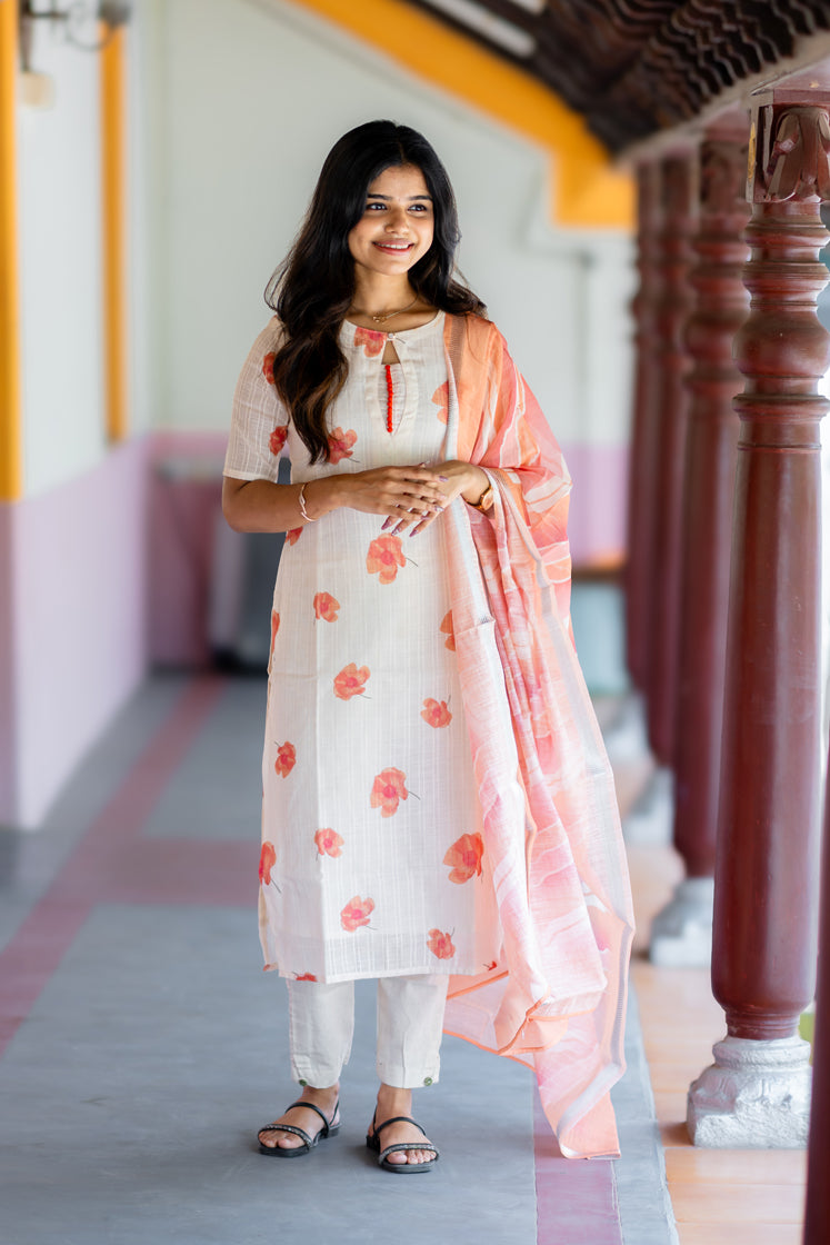 Floral Salwar Kameez