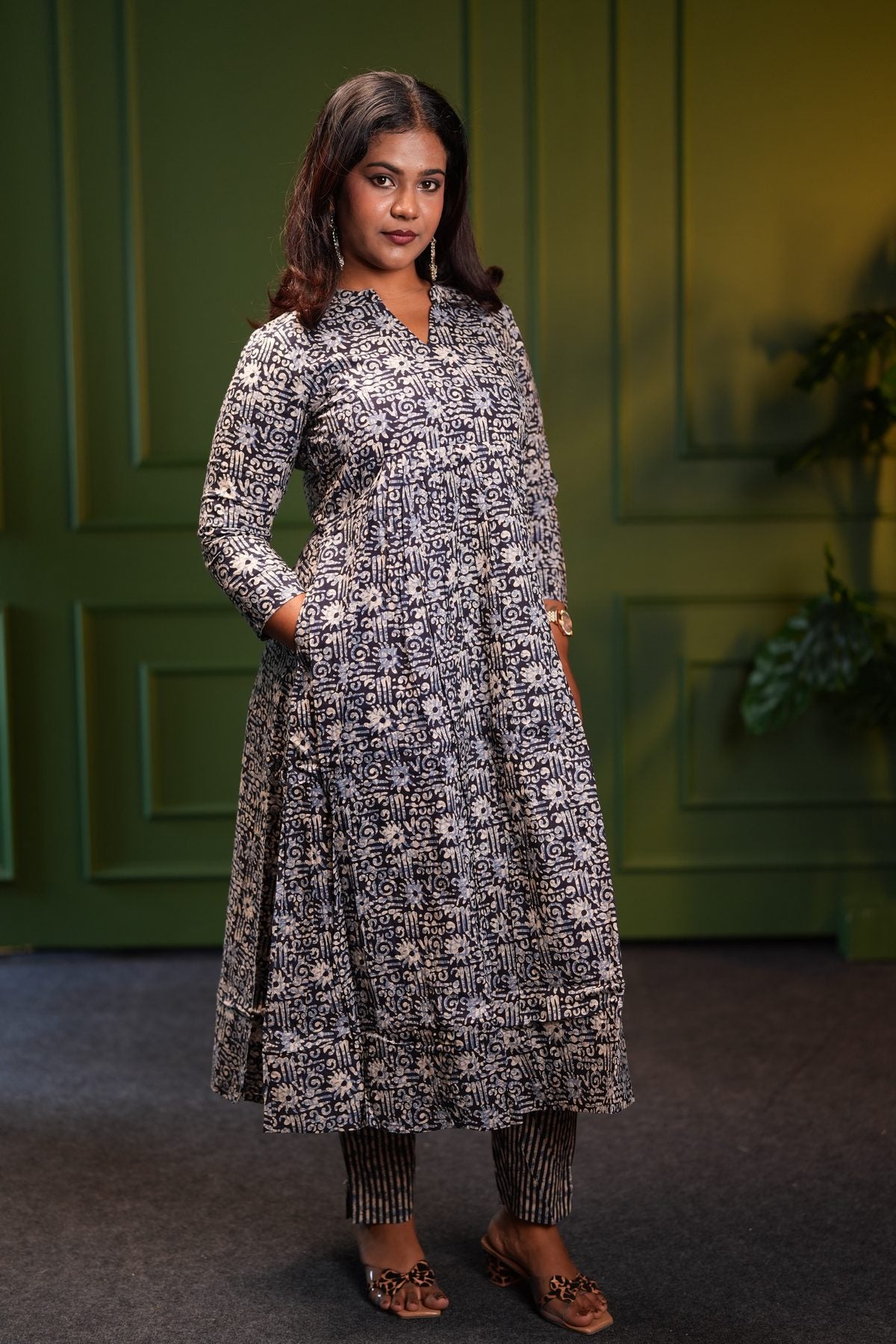 Midnight Bloom Co-ord Set