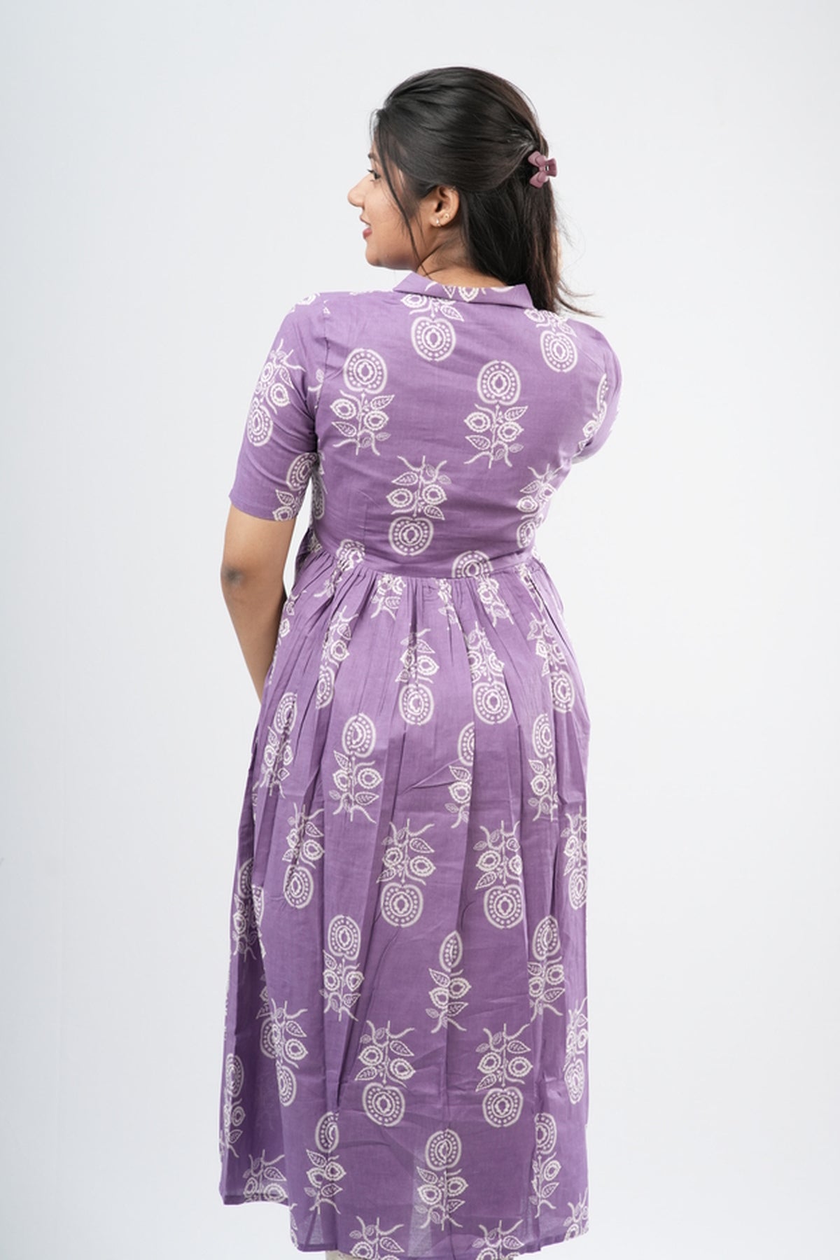 Lavender & White Mandala Cotton Co-ord Set